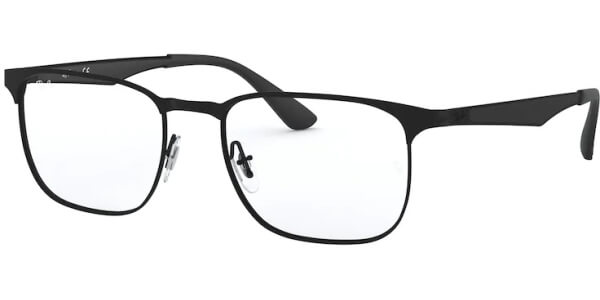 Dioptrické brýle Ray-Ban® model 6363, barva obruby černá mat, stranice černá mat, kód barevné varianty 2904. 