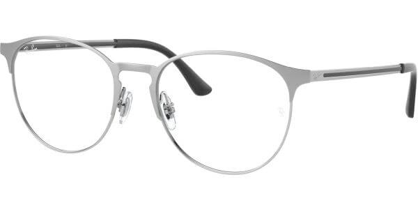 Dioptrické brýle Ray-Ban® model 6375, barva obruby stříbrná mat, stranice stříbrná mat, kód barevné varianty 3134. 