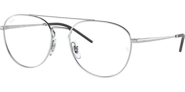 Dioptrické brýle Ray-Ban® model 6414, barva obruby stříbrná lesk, stranice stříbrná lesk, kód barevné varianty 2501. 
