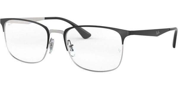 Dioptrické brýle Ray-Ban® model 6421, barva obruby černá stříbrná mat, stranice černá stříbrná mat, kód barevné varianty 2997. 