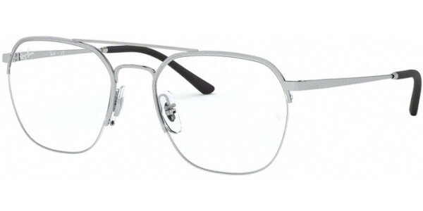 Dioptrické brýle Ray-Ban® model 6444, barva obruby stříbrná lesk, stranice stříbrná lesk, kód barevné varianty 2501. 