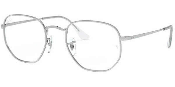 Dioptrické brýle Ray-Ban® model 6448, barva obruby stříbrná lesk, stranice stříbrná lesk, kód barevné varianty 2501. 