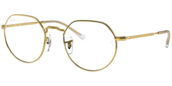 Dioptrické brýle Ray-Ban® model 6465, barva obruby zlatá lesk, stranice zlatá lesk, kód barevné varianty 3086. 