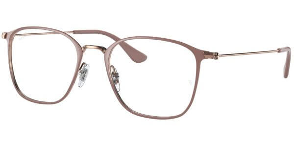 Dioptrické brýle Ray-Ban® model 6466, barva obruby béžová bronzová mat, stranice bronzová lesk, kód barevné varianty 2973. 