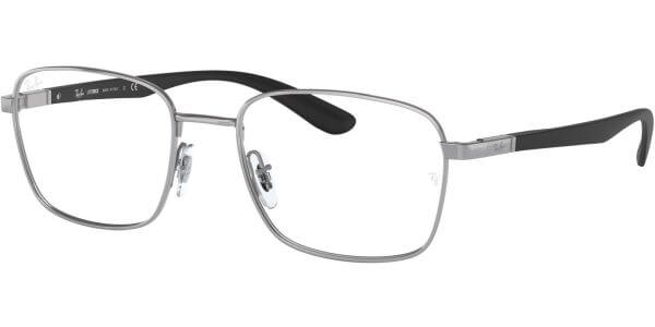 Dioptrické brýle Ray-Ban® model 6478, barva obruby šedá lesk, stranice černá mat, kód barevné varianty 3103. 
