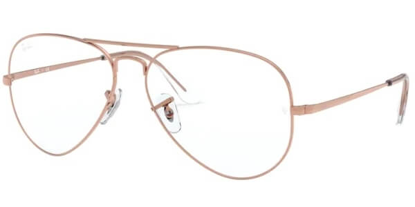 Dioptrické brýle Ray-Ban® model 6489, barva obruby bronzová lesk, stranice bronzová lesk, kód barevné varianty 3094. 