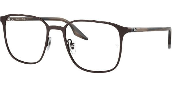Dioptrické brýle Ray-Ban® model 6512, barva obruby hnědá lesk, stranice hnědá lesk, kód barevné varianty 2593. 
