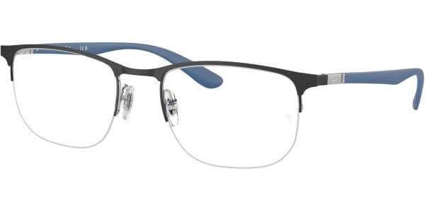 Dioptrické brýle Ray-Ban® model 6513, barva obruby černá lesk, stranice modrá mat, kód barevné varianty 3161. 
