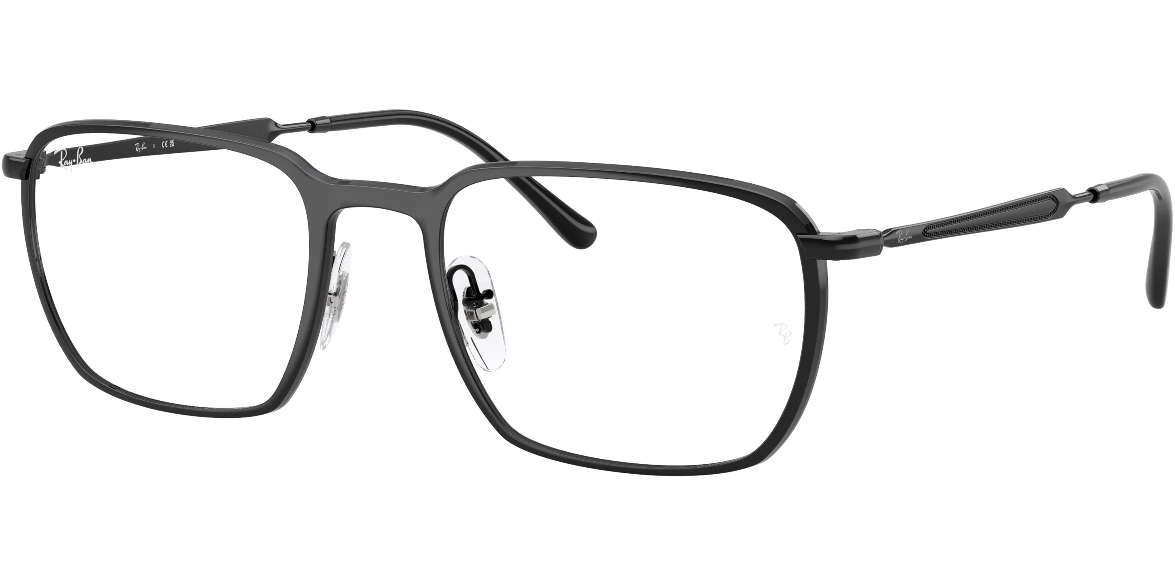 Dioptrické brýle Ray-Ban® model 6549, barva obruby černá lesk, stranice černá lesk, kód barevné varianty 2509. 