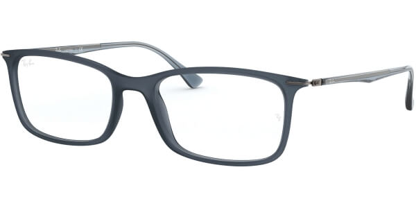 Dioptrické brýle Ray-Ban® model 7031, barva obruby modrá čirá mat, stranice modrá čirá mat, kód barevné varianty 5400. 