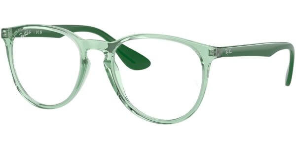 Dioptrické brýle Ray-Ban® model 7046, barva obruby zelená čirá lesk, stranice zelená lesk, kód barevné varianty 8340. 