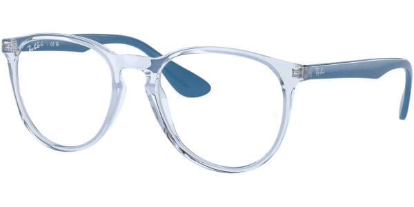 Dioptrické brýle Ray-Ban® model 7046, barva obruby modrá čirá lesk, stranice modrá lesk, kód barevné varianty 8341. 