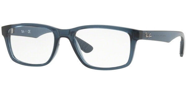 Dioptrické brýle Ray-Ban® model 7063, barva obruby modrá lesk, stranice modrá lesk, kód barevné varianty 5719. 