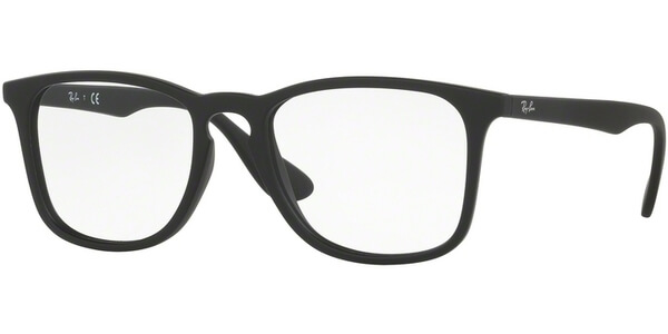 Dioptrické brýle Ray-Ban® model 7074, barva obruby černá mat, stranice černá mat, kód barevné varianty 5364. 