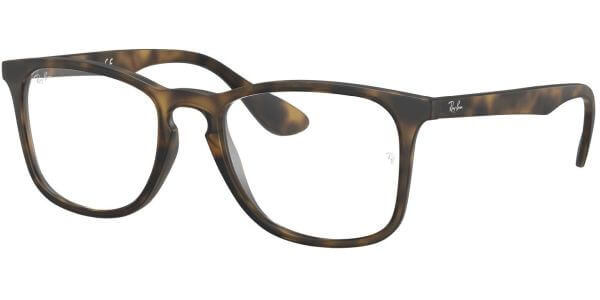 Dioptrické brýle Ray-Ban® model 7074, barva obruby hnědá mat, stranice hnědá mat, kód barevné varianty 5365. 