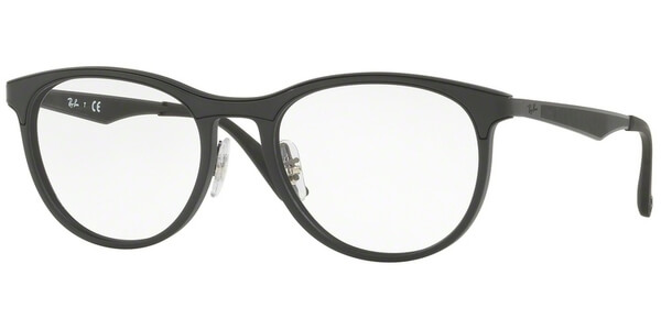 Dioptrické brýle Ray-Ban® model 7116, barva obruby černá mat, stranice černá mat, kód barevné varianty 5196. 