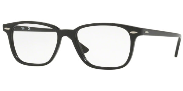 Dioptrické brýle Ray-Ban® model 7119, barva obruby černá lesk, stranice černá lesk, kód barevné varianty 2000. 