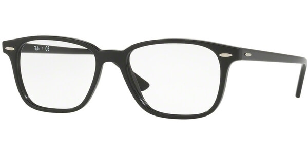 Dioptrické brýle Ray-Ban® model 7119, barva obruby černá lesk, stranice černá lesk, kód barevné varianty 2000. 