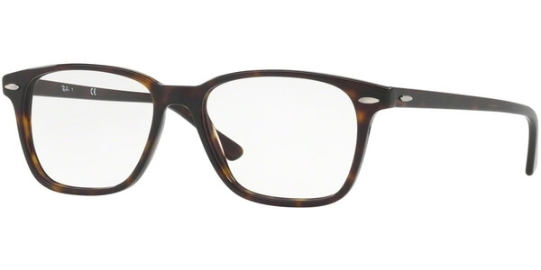 Dioptrické brýle Ray-Ban® model 7119, barva obruby hnědá lesk, stranice hnědá lesk, kód barevné varianty 2012. 