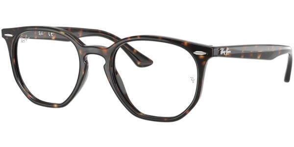 Dioptrické brýle Ray-Ban® model 7151, barva obruby hnědá lesk, stranice hnědá lesk, kód barevné varianty 2012. 