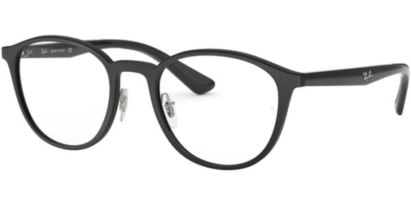 Dioptrické brýle Ray-Ban® model 7156, barva obruby černá mat, stranice černá lesk, kód barevné varianty 5841. 