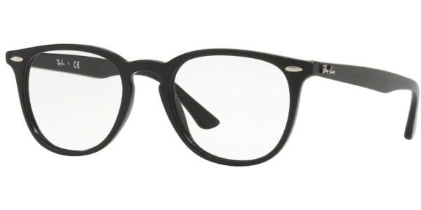 Dioptrické brýle Ray-Ban® model 7159, barva obruby černá lesk, stranice černá lesk, kód barevné varianty 2000. 