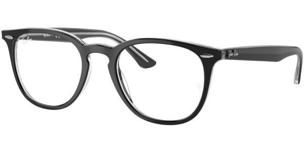 Dioptrické brýle Ray-Ban® model 7159, barva obruby černá čirá lesk, stranice černá čirá lesk, kód barevné varianty 2034. 