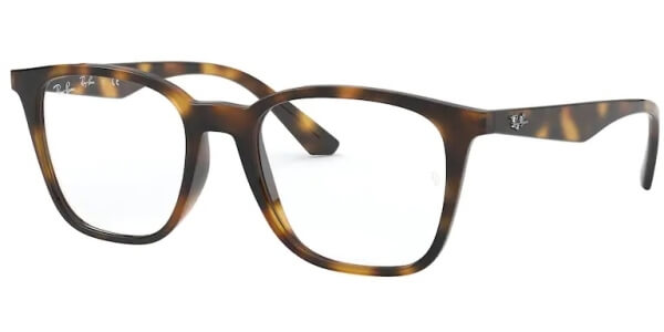 Dioptrické brýle Ray-Ban® model 7177, barva obruby hnědá lesk, stranice hnědá lesk, kód barevné varianty 2012. 