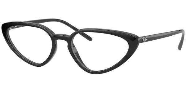 Dioptrické brýle Ray-Ban® model 7188, barva obruby černá lesk, stranice černá lesk, kód barevné varianty 2000. 
