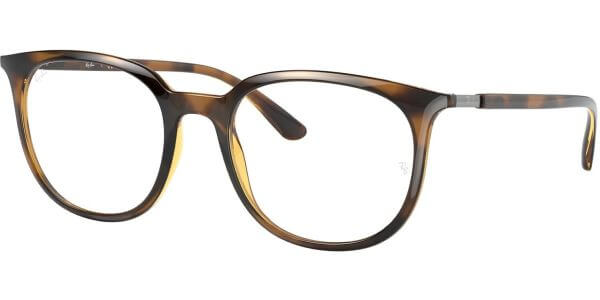 Dioptrické brýle Ray-Ban® model 7190, barva obruby hnědá lesk, stranice hnědá lesk, kód barevné varianty 2012. 