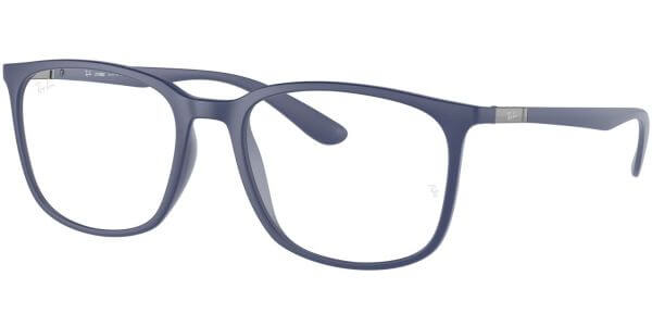 Dioptrické brýle Ray-Ban® model 7199, barva obruby modrá mat, stranice modrá mat, kód barevné varianty 5207. 