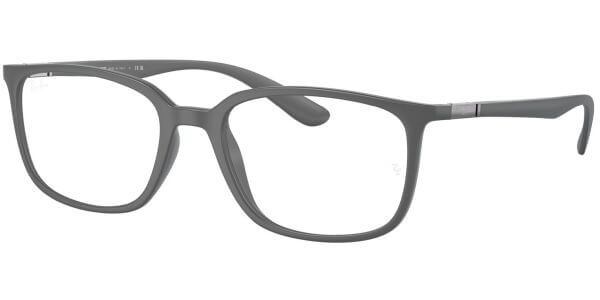 Dioptrické brýle Ray-Ban® model 7208, barva obruby šedá mat, stranice šedá mat, kód barevné varianty 5521. 
