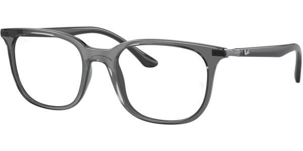 Dioptrické brýle Ray-Ban® model 7211, barva obruby šedá čirá lesk, stranice šedá lesk, kód barevné varianty 8205. 