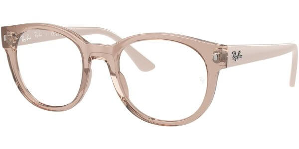 Dioptrické brýle Ray-Ban® model 7227, barva obruby béžová čirá lesk, stranice béžová lesk, kód barevné varianty 8203. 