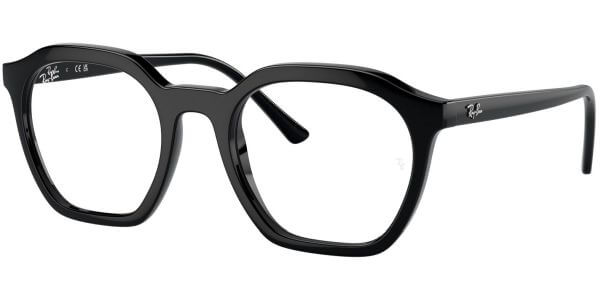 Dioptrické brýle Ray-Ban® model 7238, barva obruby černá lesk, stranice černá lesk, kód barevné varianty 2000. 