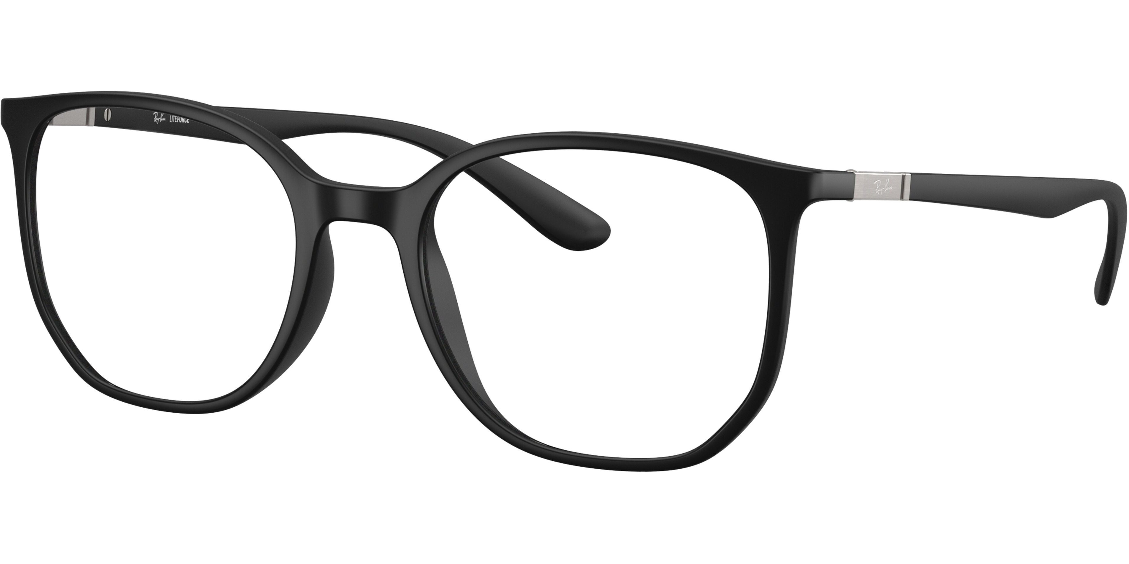 Dioptrické brýle Ray-Ban® model 7397, barva obruby černá mat, stranice černá mat, kód barevné varianty 5204. 