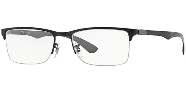 Dioptrické brýle Ray-Ban® model 8413, barva obruby černá mat, stranice šedá mat, kód barevné varianty 2503. 