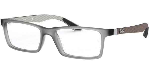 Dioptrické brýle Ray-Ban® model 8901, barva obruby šedá mat, stranice šedá mat, kód barevné varianty 5244. 