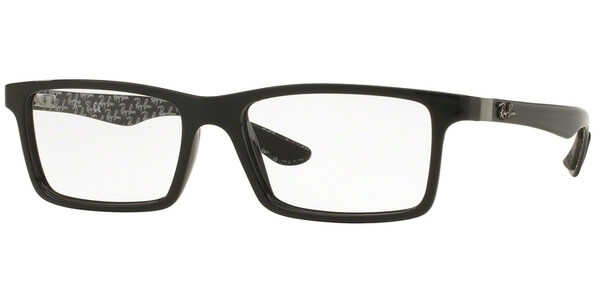 Dioptrické brýle Ray-Ban® model 8901, barva obruby černá lesk, stranice šedá mat, kód barevné varianty 5610. 