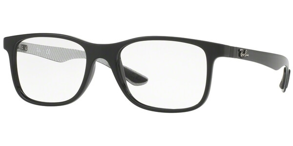 Dioptrické brýle Ray-Ban® model 8903, barva obruby černá lesk, stranice šedá mat, kód barevné varianty 5681. 