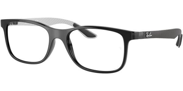 Dioptrické brýle Ray-Ban® model 8903, barva obruby černá lesk, stranice černá šedá lesk, kód barevné varianty 5681. 