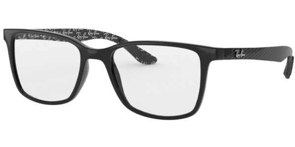 Dioptrické brýle Ray-Ban® model 8905, barva obruby černá lesk, stranice černá mat, kód barevné varianty 5843. 
