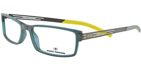 Dioptrické brýle Tom Tailor model 60245, barva obruby modrá mat, stranice stříbrná šedá mat, kód barevné varianty 661. 