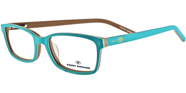 Dioptrické brýle Tom Tailor model 60268, barva obruby tyrkysová béžová mat, stranice tyrkysová béžová mat, kód barevné varianty 336. 