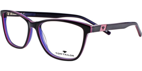 Dioptrické brýle Tom Tailor model 60300, barva obruby fialová růžová lesk, stranice fialová růžová lesk, kód barevné varianty 876. 