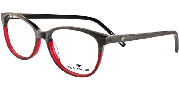 Dioptrické brýle Tom Tailor model 60355, barva obruby hnědá vínová mat, stranice hnědá mat, kód barevné varianty 663. 