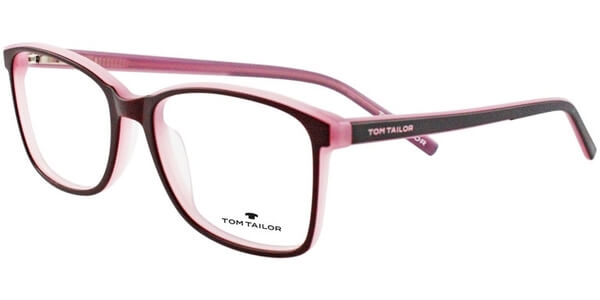 Dioptrické brýle Tom Tailor model 60369, barva obruby Vínová růžová mat, stranice vínová růžová mat, kód barevné varianty 137. 
