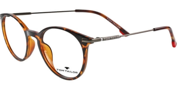 Dioptrické brýle Tom Tailor model 60443, barva obruby hnědá lesk, stranice hnědá lesk, kód barevné varianty 355. 