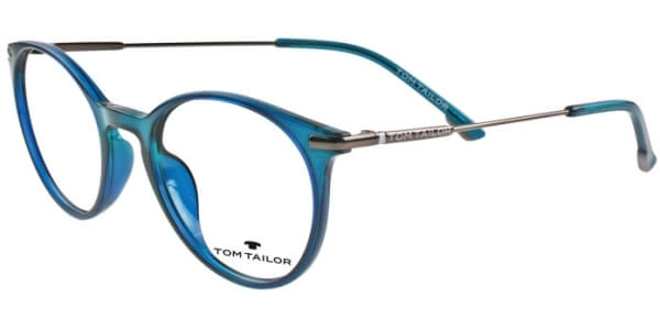 Dioptrické brýle Tom Tailor model 60443, barva obruby zelená lesk, stranice bronzová lesk, kód barevné varianty 356. 