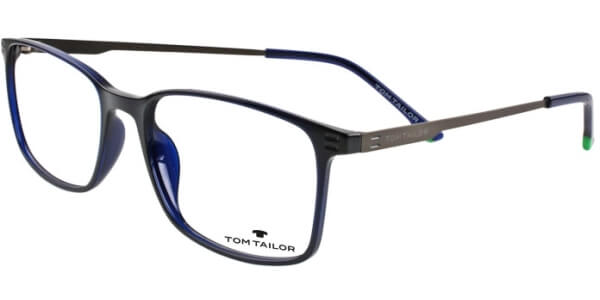 Dioptrické brýle Tom Tailor model 60452, barva obruby modrá lesk, stranice šedá mat, kód barevné varianty 383. 